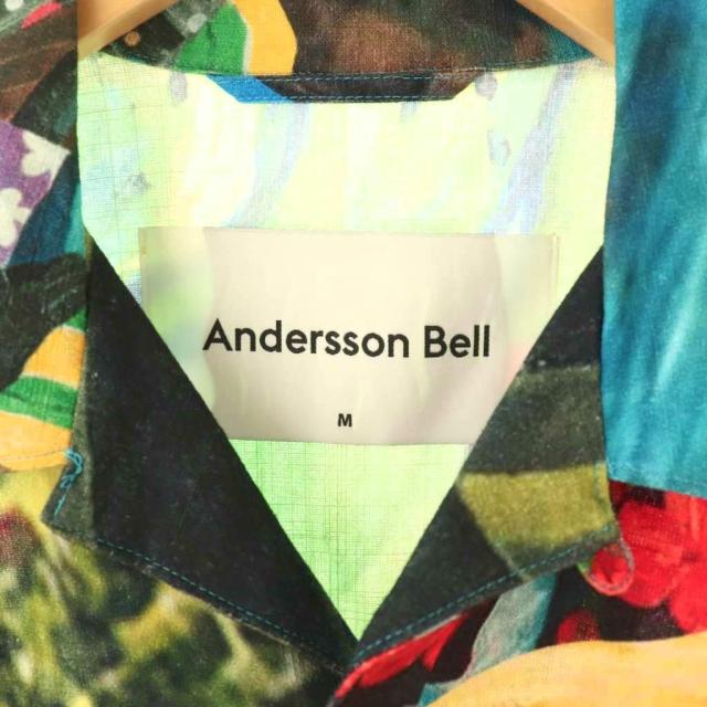 【中古】アンダーソンベル Andersson Bell IMPRESSIONIST PRINTED SHIRT オープンカラーシャツ 半袖 M マルチカラー_5