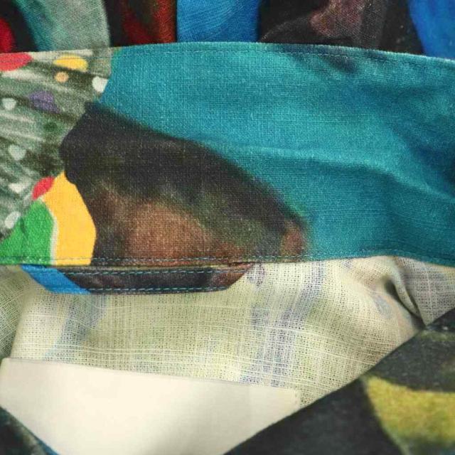 【中古】アンダーソンベル Andersson Bell IMPRESSIONIST PRINTED SHIRT オープンカラーシャツ 半袖 M マルチカラー_6