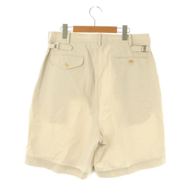 【中古】アプレッセ A.PRESSE High Density Weather Cloth Shorts ショートパンツ ジッパーフライ 3 グレージュ