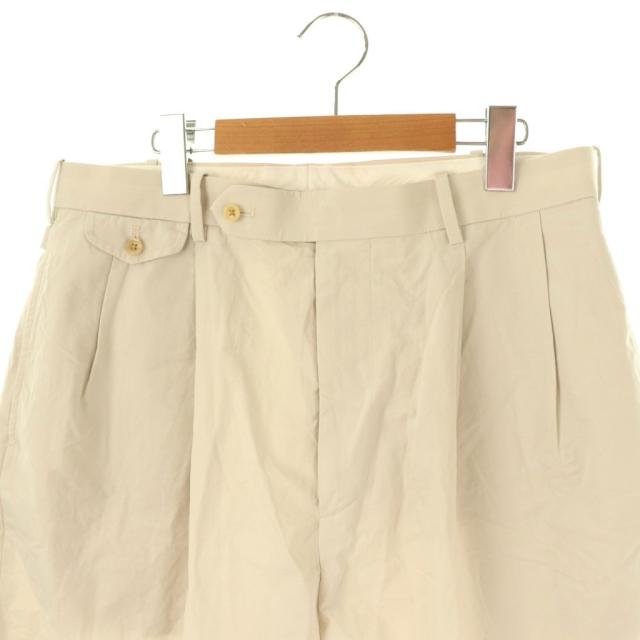 【中古】アプレッセ A.PRESSE High Density Weather Cloth Shorts ショートパンツ ジッパーフライ 3 グレージュ