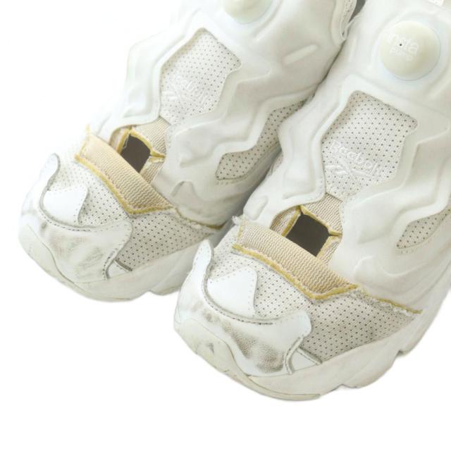 【中古】リーボック × メゾンマルジェラ 22 インスタ ポンプフューリー メモリー オブ スニーカー 36.5 23.6cm