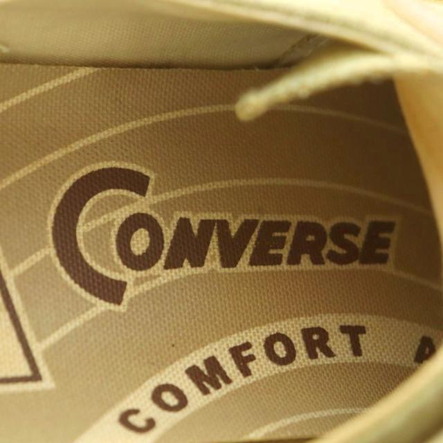 【中古】コンバース × ミスターハリウッド CHUCK TAYLOR NH OX スニーカー US8.5 27.0cm ライトカーキ 1CJ740