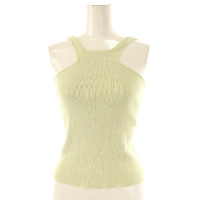 【中古】ケイル KAYLE WASHI KNIT タンクトップ ニット F ミント /ES ■OS ■SH レディース