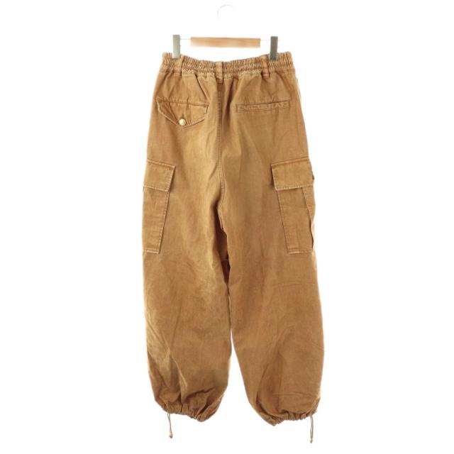 中古】マルニ MARNI 24SS カーゴパンツ ワイドパンツ ウォッシュ加工