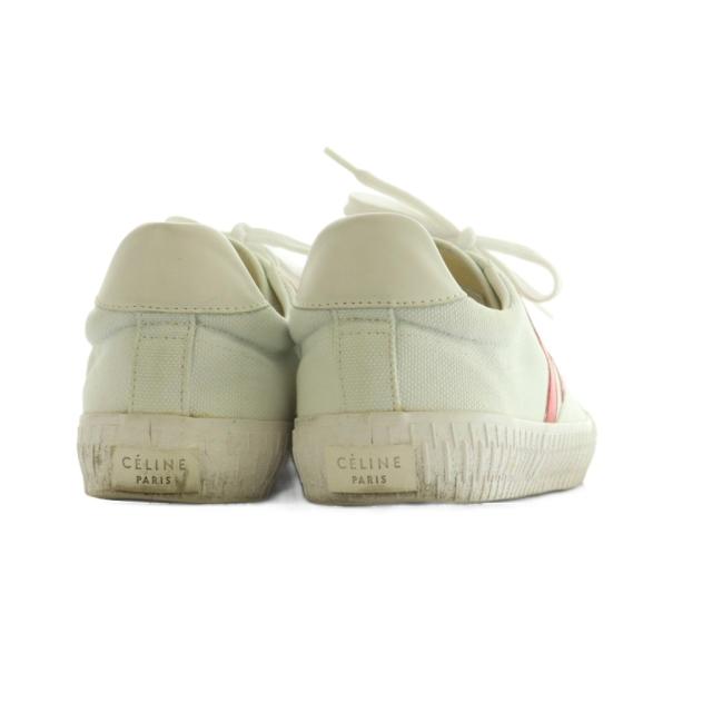 【中古】セリーヌ CELINE フィービー期 スニーカー シューズ 39 26.0cm ホワイト 白 /MI ■OS レディース