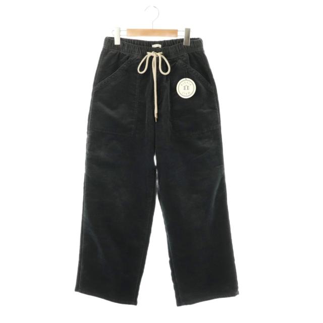 【中古】未使用品 リー × アリシアスタン Relax Corduroy Pants パンツ イージー コーデュロイ S ネイビー /DO