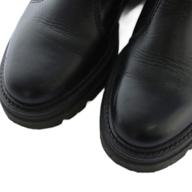 【中古】エネス ENESS サイドゴアブーツ ショートブーツ 37 23.5cm 黒 ブラック /MI ■OS レディース