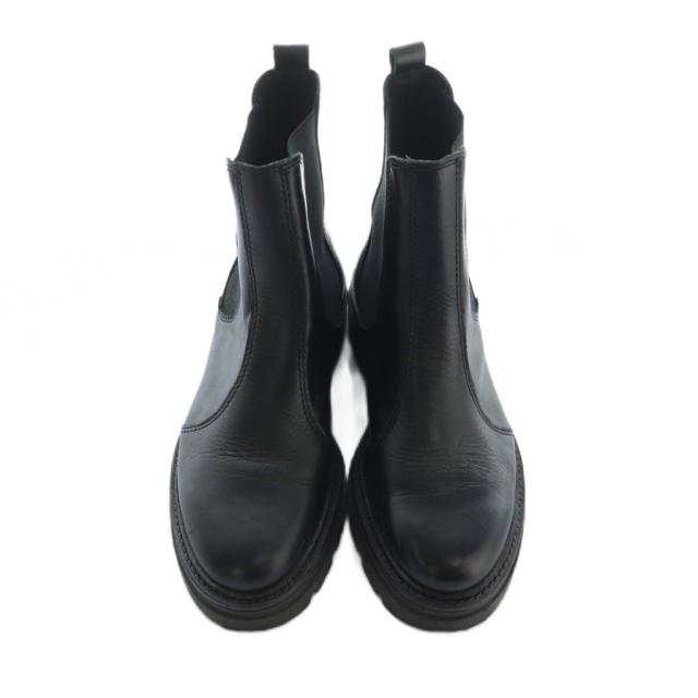 【中古】エネス ENESS サイドゴアブーツ ショートブーツ 37 23.5cm 黒 ブラック /MI ■OS レディース