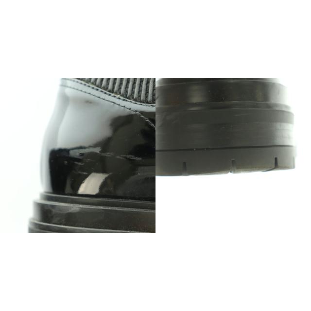 【中古】ジャンヴィトロッシ martis レースアップブーツ ショートブーツ 37.5 24.5cm 黒 ブラック 73884 レディース