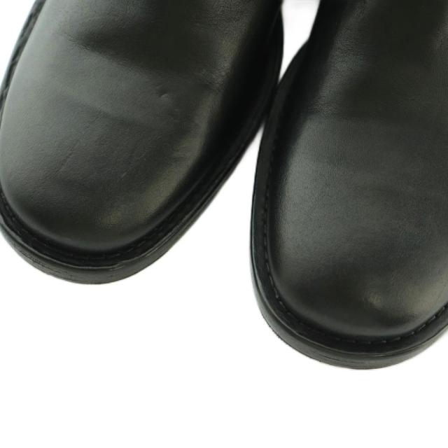 【中古】ブッテロ サイドジップ ショートブーツ レースアップ 36.5 23.5cm 黒 ブラック B2904 /MI ■OS レディース