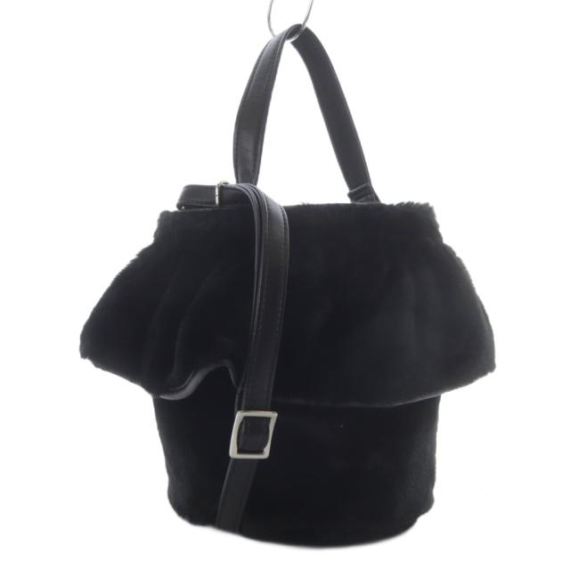 【中古】セツコサジテール シティ 2WAYバッグ ハンドバッグ ワンハンドル ショルダーバッグ 斜め掛け エコファー