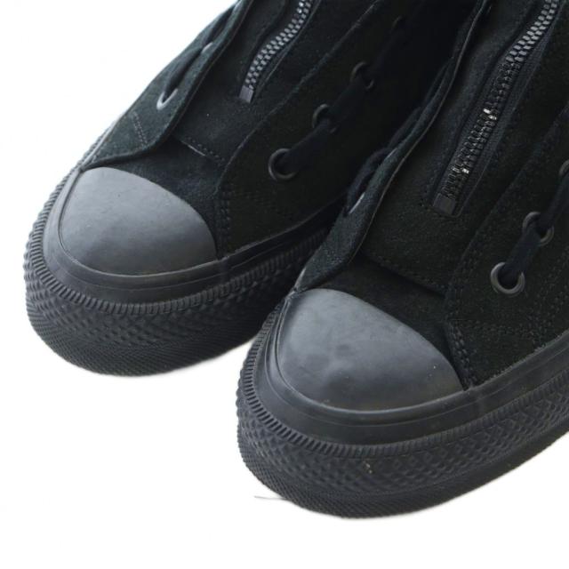 【中古】ノンネイティブ × マインデニム DWELLER TRAINER HI GORE-TEX スニーカー COW LEATHER レザー 2 27cm 黒_2