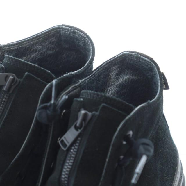 【中古】ノンネイティブ × マインデニム DWELLER TRAINER HI GORE-TEX スニーカー COW LEATHER レザー 2 27cm 黒_3