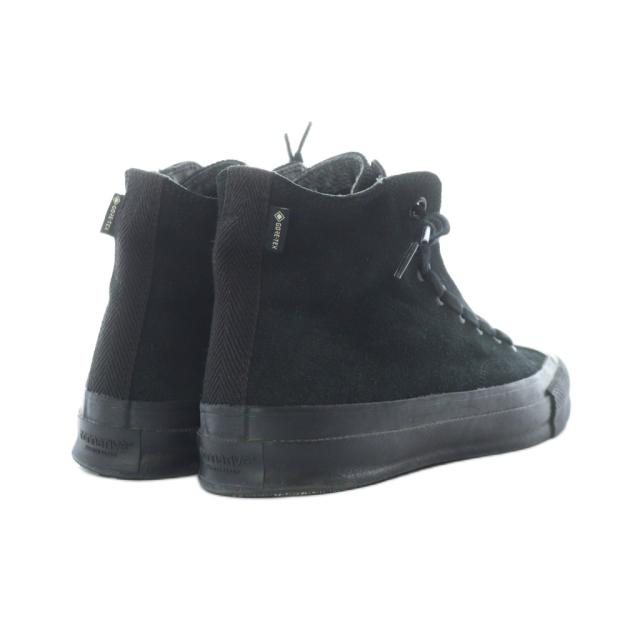 【中古】ノンネイティブ × マインデニム DWELLER TRAINER HI GORE-TEX スニーカー COW LEATHER レザー 2 27cm 黒_4