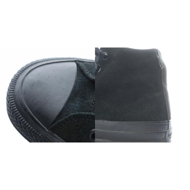 【中古】ノンネイティブ × マインデニム DWELLER TRAINER HI GORE-TEX スニーカー COW LEATHER レザー 2 27cm 黒_8