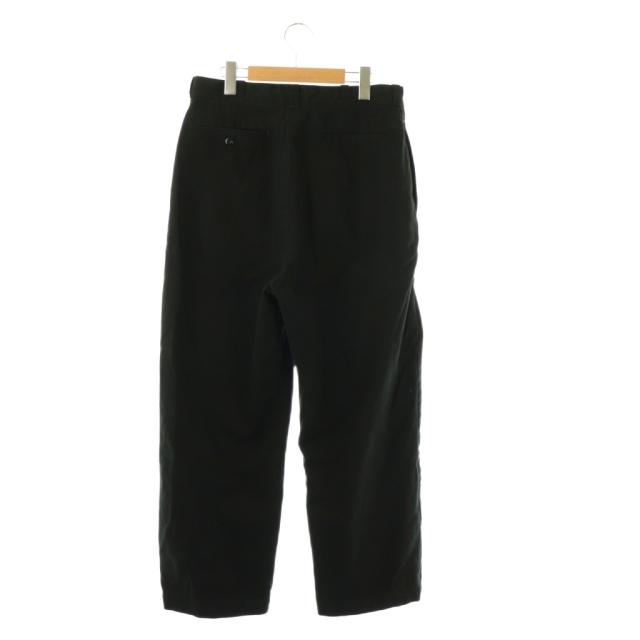 【中古】マーカ marka ORGANIC COTTON GABARDINE U.S.ARMY CHINO TROUSERS パンツ テーパード 2 ブラック /HK ■OS