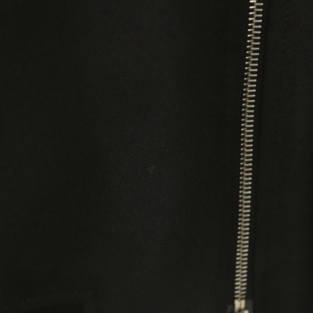 【中古】ジルサンダー オーバーサイズ パデット ボンバー ジャケット MA-1 ブルゾン ジップアップ 44 黒 J22BN0240_8
