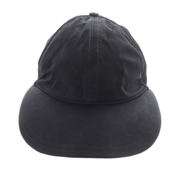 中古】グッチ GUCCI GG柄 ナイロン メッシュ ベースボール 中古】グッチ GUCCI GG柄 ナイロン メッシュ ベースボール