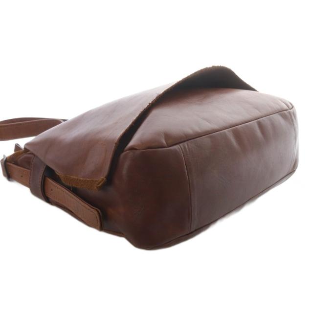 【中古】ゲンテン genten ホースレザー ショルダーバッグ 茶色 ブラウン 44612 /SR レディース_5
