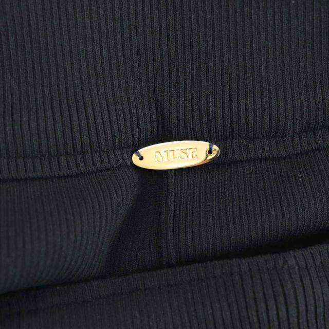 中古】ミューズ ドゥーズィエム クラス 24SS GLASSY RIB パンツ 36