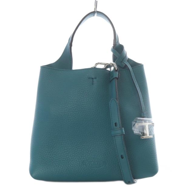 【中古】トッズ Tタイムレス マイクロ 2WAY レザーバッグ ハンドバッグ ワンハンドル ショルダーバッグ 斜め掛け