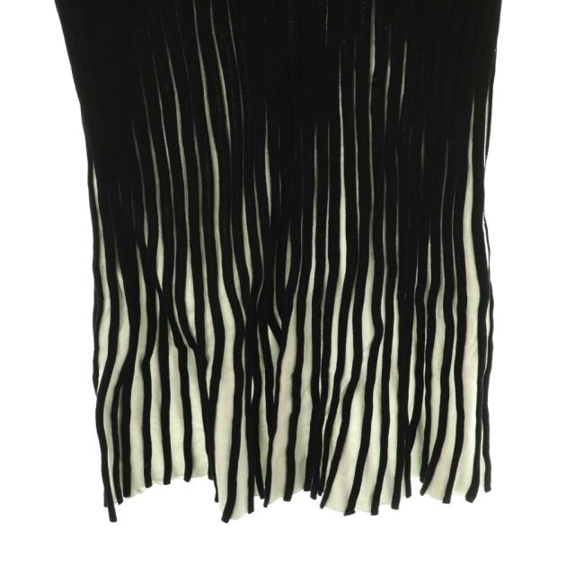 中古】未使用品 ミー ニットストライプスカート thirdmagazine取り扱い  