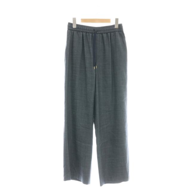 【中古】ビアズリー BEARDSLEY ガリャルダガランテ 25AW デニム風トラックバギー パンツ ワイド イージー 1 ネイビー