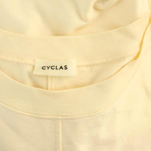 【中古】シクラス CYCLAS カットソーワンピース 38 アイボリー /DO ■OS レディース