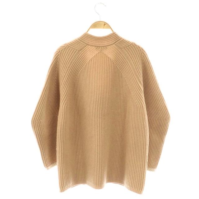 【Drawerドゥロワー】畦編み ニット キャップカシミヤ100％ /ベージュ 日本製】カシミヤ100% 両畦編み キャップ レディース / メンズ