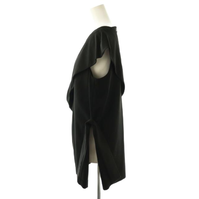 【中古】エンフォルド ENFOLD 25SS archetypeノースリーブプルオーバー チュニック 38 ブラック /ES ■OS_2