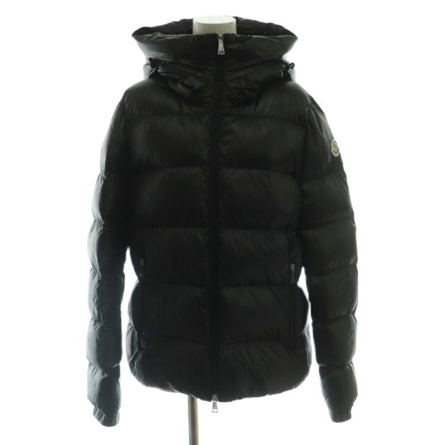 【中古】モンクレール MONCLER 24AW BIRON ダウンジャケット アウター ジップアップ ナイロン 1 黒 ブラック