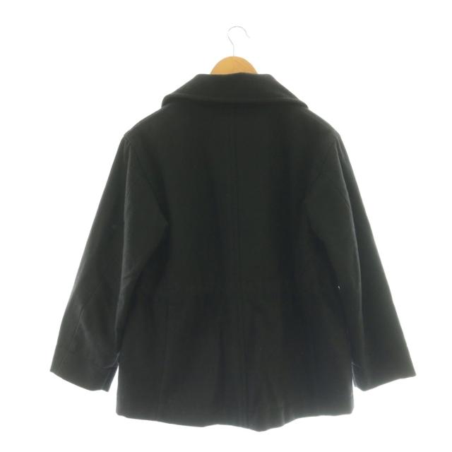 【中古】マーガレットハウエル MHL. 24AW COARSE WOOL MELTON コート ピーコート Pコート アウター 1 ブラック_1
