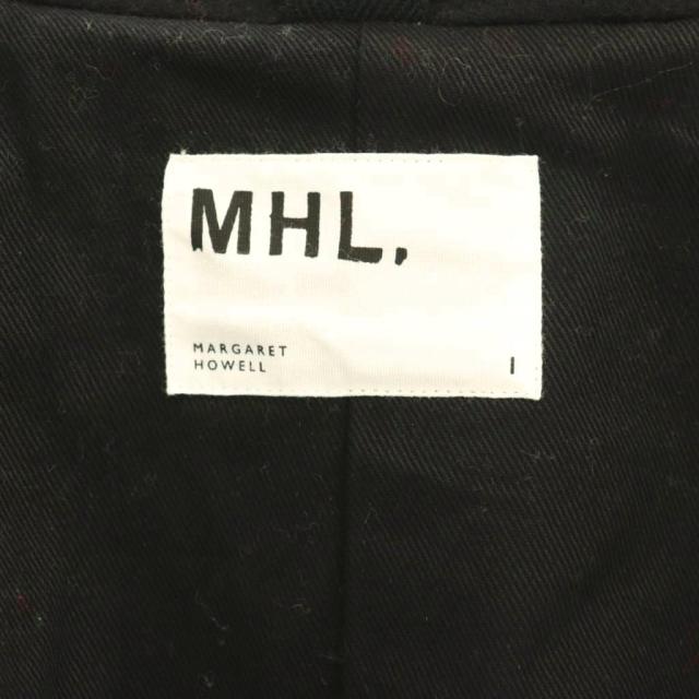 【中古】マーガレットハウエル MHL. 24AW COARSE WOOL MELTON コート ピーコート Pコート アウター 1 ブラック_6