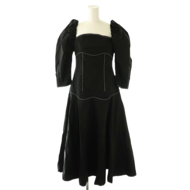 【中古】未当てはめる品 レジーナピョウ REJINA PYO Celeste Dress 衣装 ロング 6 黒いこと /DF ■os レディース