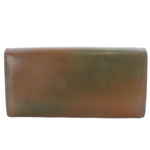 【中古】ワイルドスワンズ WILDSWANS WAVE スフマートレザー 長財布 ブラウン /YO25 ■AD メンズ_1