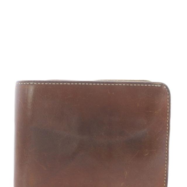 【中古】ワイルドスワンズ WILDSWANS GROUNDER 二つ折り財布 レザー 茶 ブラウン /SR ■AD■AD メンズ_2