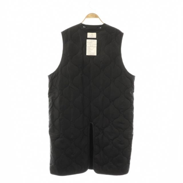 中古】ハイク HYKE 17360 QUILTED LONG VEST ベスト キルティング 中綿