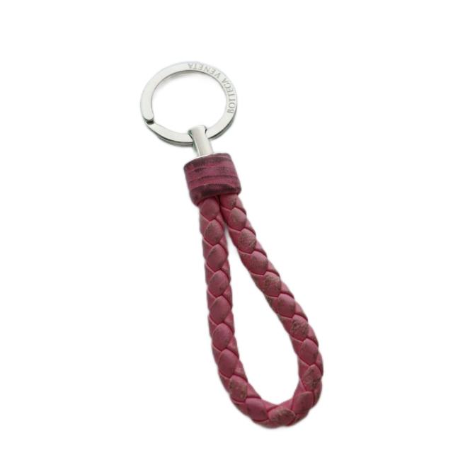 中古】ボッテガヴェネタ BOTTEGA VENETA イントレチャート キーリング