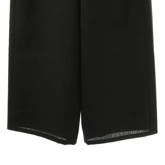 【中古】エンフォルド ENFOLD 26SS WIDE TROUSERS パンツ ワイド 38 ブラック /HK ■OS レディース_4