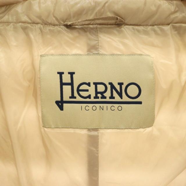 【中古】ヘルノ HERNO GIADA ダウンジャケット アウター 42 ベージュ /CX ■OS レディース_5