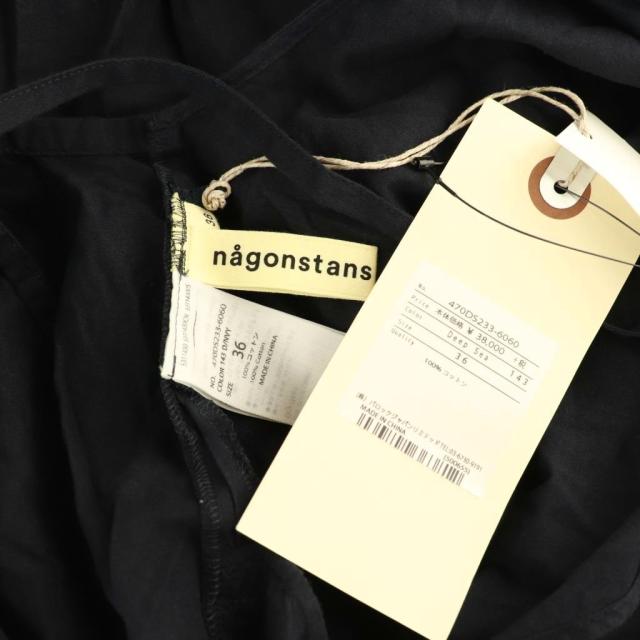 【中古】未使用品 ナゴンスタンス nagonstans キャミワンピース ロング 36 ダークネイビー /ES ■OS レディース