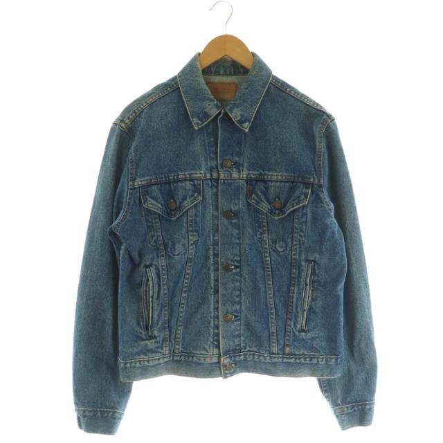 【中古】リーバイス Levi's 70546-0216 80s デニムジャケット Gジャン ジージャン 40 ブルー /ES ■OS メンズ