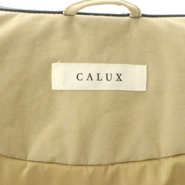 【中古】キャラクス CALUX 25SS ZIP UP ジャケット 中綿 ジップアップ F ベージュ /HK ■OS レディース_5