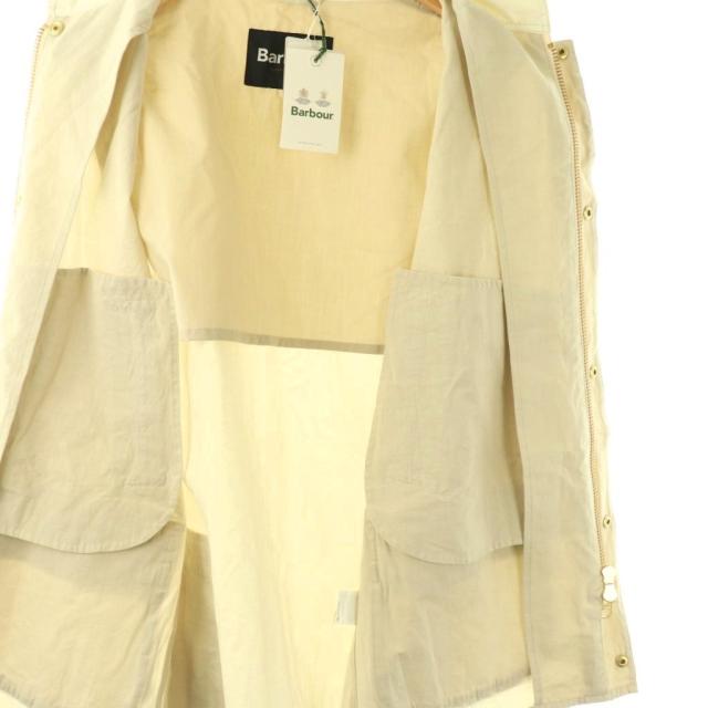 【中古】未使用品 バブアー Barbour 23SS FRAMeWORK別注 OVERSIZED VEST cotton ベスト ジレ F ライトベージュ /CX_2