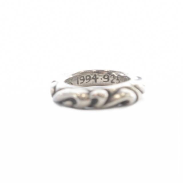 【中古】クロムハーツ CHROME HEARTS SCRL BAND 925 ピンキーリング 指輪 1.5号 シルバー /SR メンズ_4