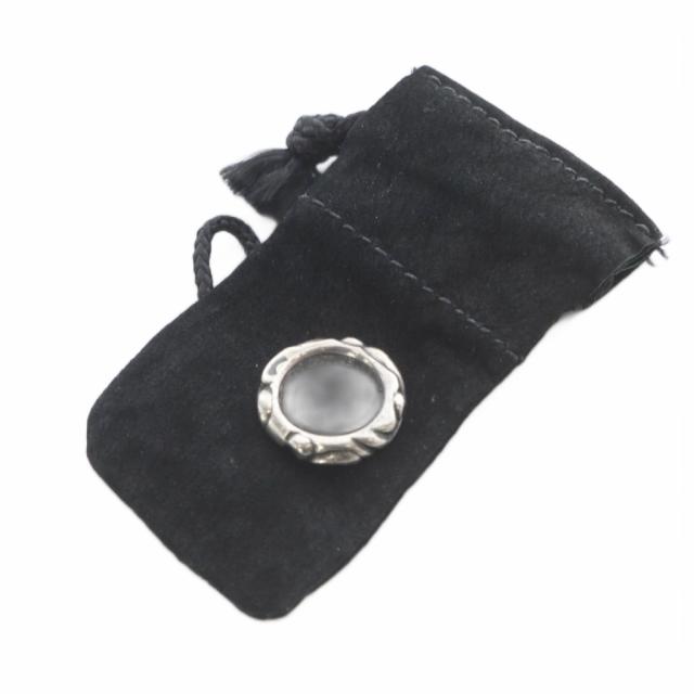 【中古】クロムハーツ CHROME HEARTS SCRL BAND 925 ピンキーリング 指輪 1.5号 シルバー /SR メンズ_5