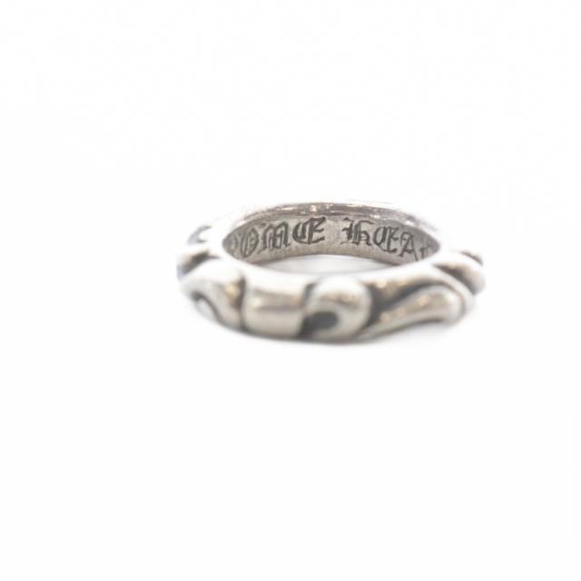 【中古】クロムハーツ CHROME HEARTS SCRL BAND 925 ピンキーリング 指輪 1.5号 シルバー /SR メンズ_6