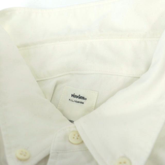 ビズビム ALBACORE BD SHIRT L/S OX レオパード切替シャツ 中古】ビズビム VISVIM ALBACORE BD SHIRT L/S OX レオパード切替