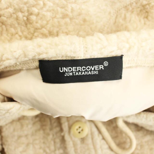 【中古】アンダーカバー UNDERCOVER ボア フード シャツ 長袖 2 ベージュ UCV1402 /HK ■OS ■SH メンズ_4