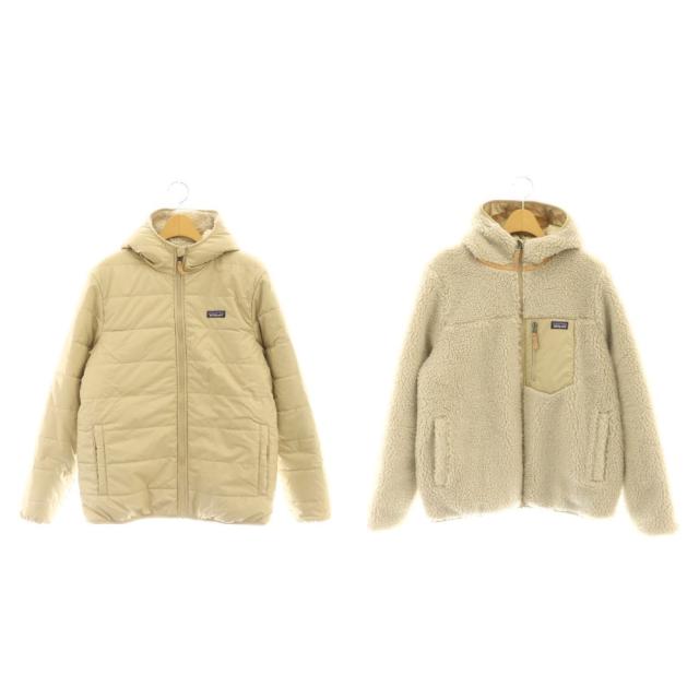 【中古】パタゴニア キッズ・リバーシブル・レディ・フレディ・フーディ アウター ジャケット アウター XXL 16-18